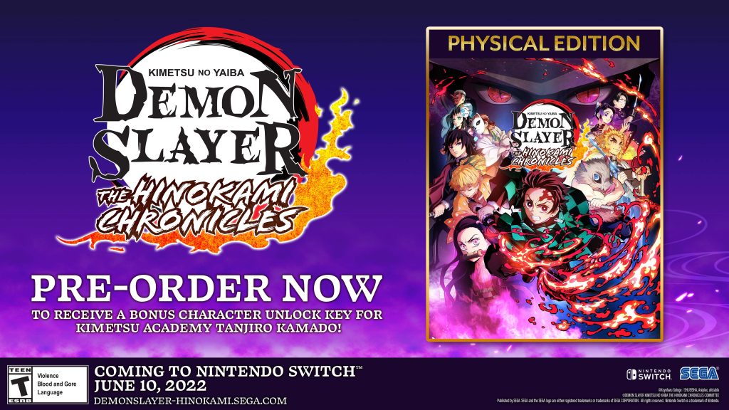 Demon Slayer Kimetsu No Yaiba Switch Release Date Physical Version