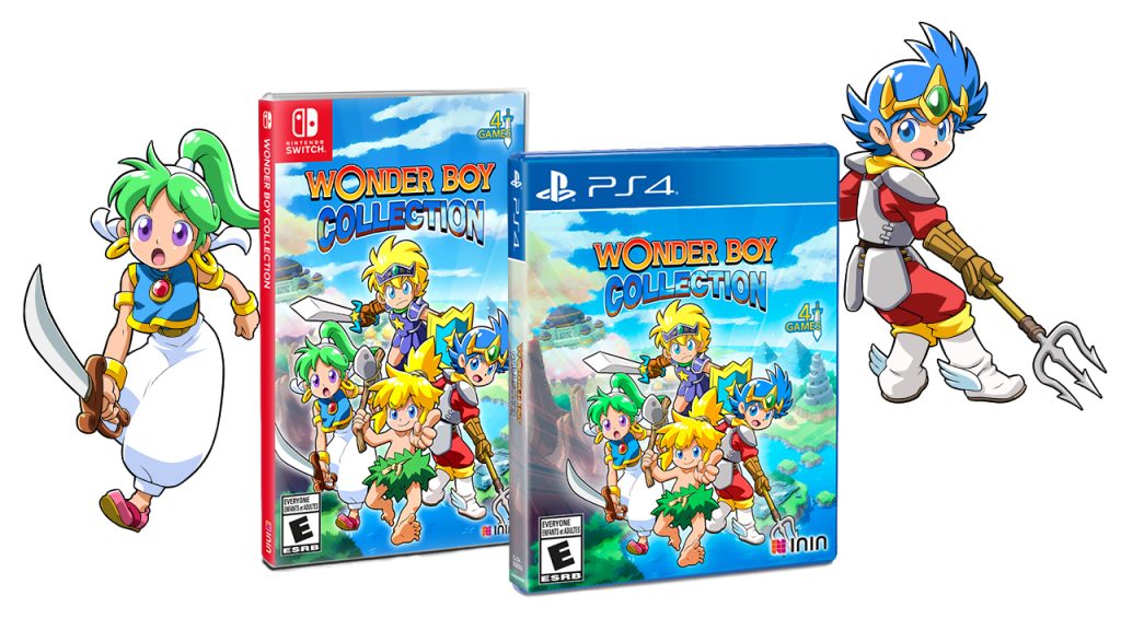 Wonder Boy Collection physical switch ps4