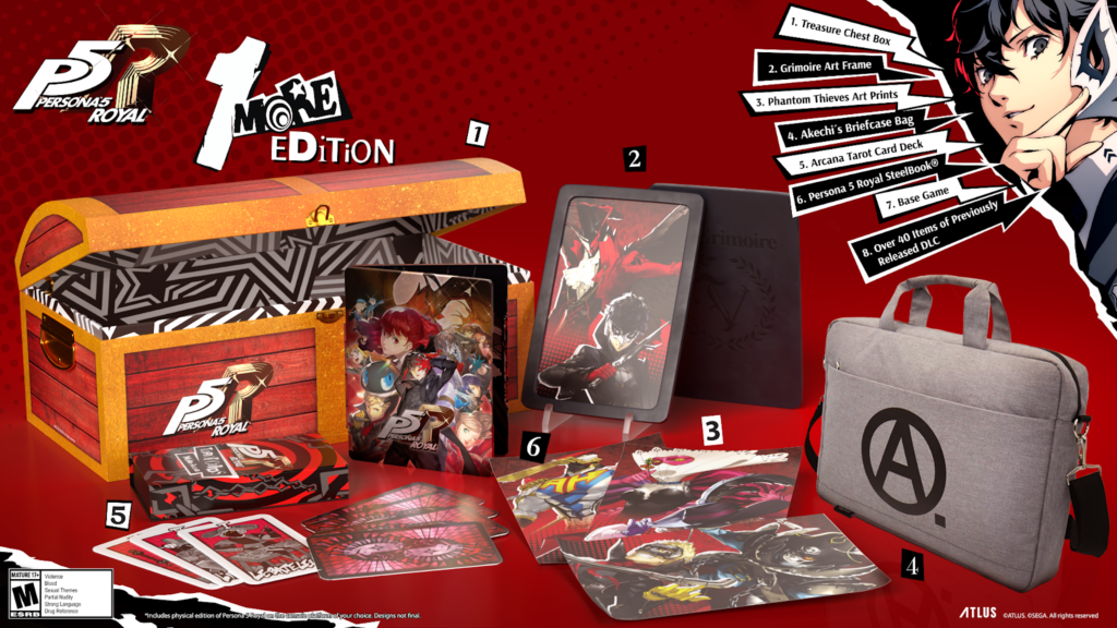 Persona 5 Royal 1 More Edition Switch PS5 Xbox