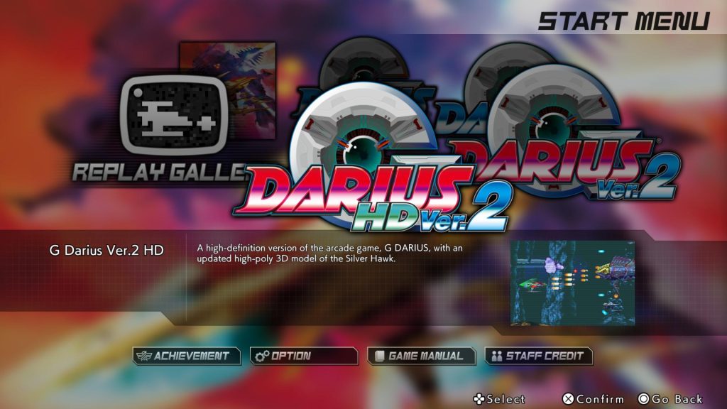 G-Darius HD version 2.00 update