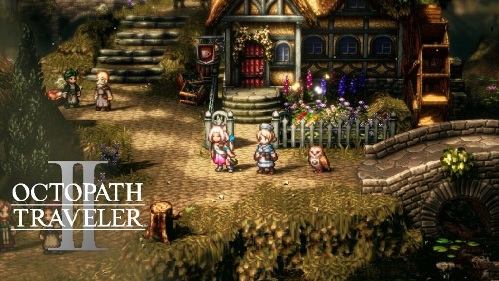 Octopath Traveler II Ochette and Castti character trailer showcases the hunter and apothecary alongside new story progression details.