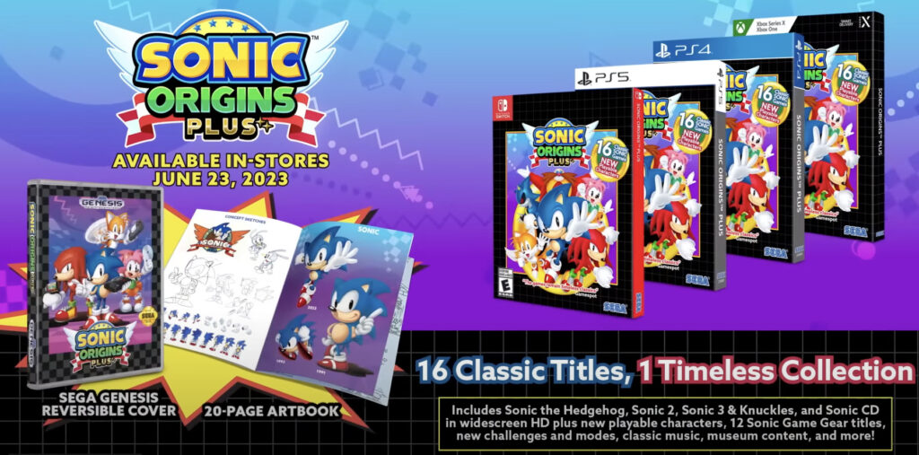 Sonic Origins Plus physical